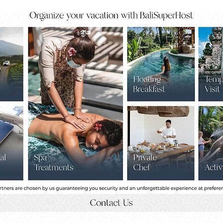 Villa Eden Rock By Balisuperhost Ubud Esterno foto