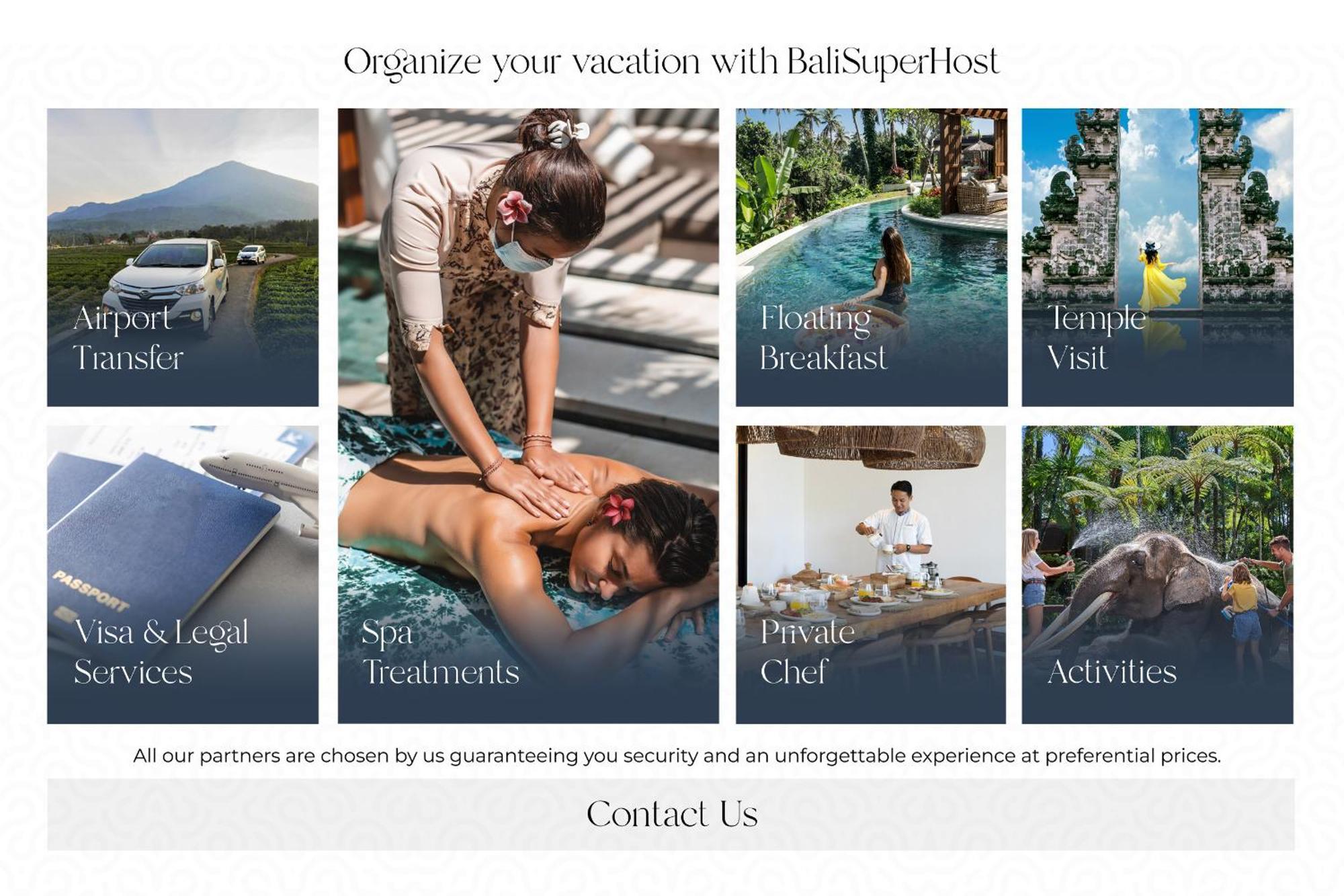 Villa Eden Rock By Balisuperhost Ubud Esterno foto